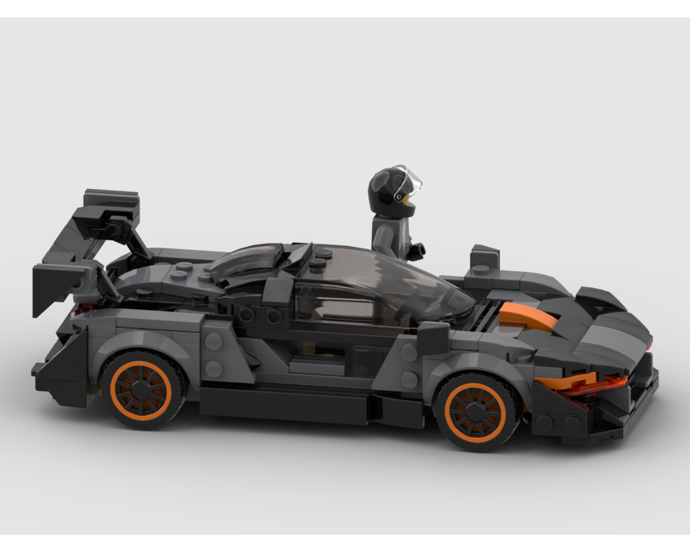 LEGO MOC Mclaren Senna 8 stud wide by Bricky Knight | Rebrickable ...