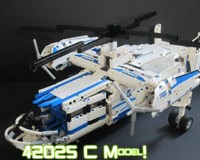 LEGO 42025 C MODEL: FAIREY ROTODYNE, AKA THE HELIPLANE!!!