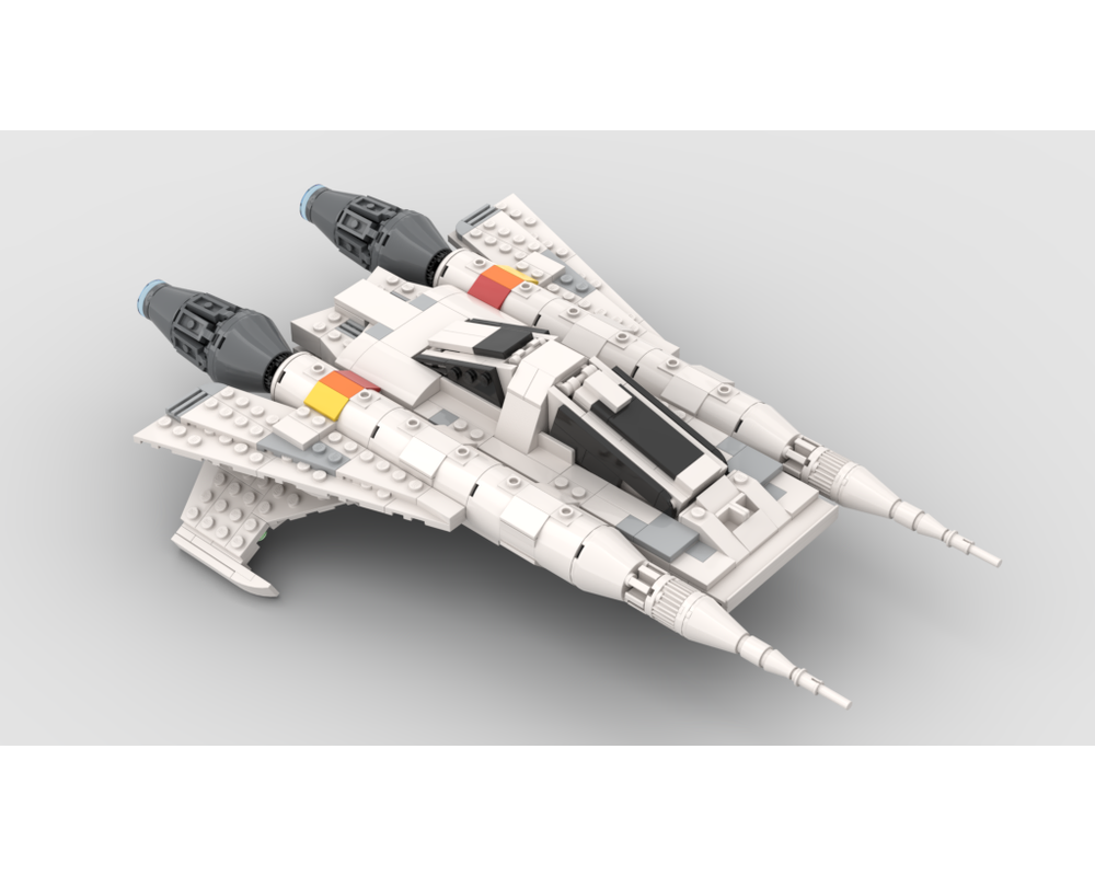 LEGO MOC Space BUCK ROGERS Starfighter Ship by CBSNAKE | Rebrickable ...