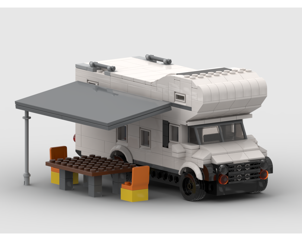 LEGO MOC Caravan 8 stud wide by Bricky Knight | Rebrickable - Build ...