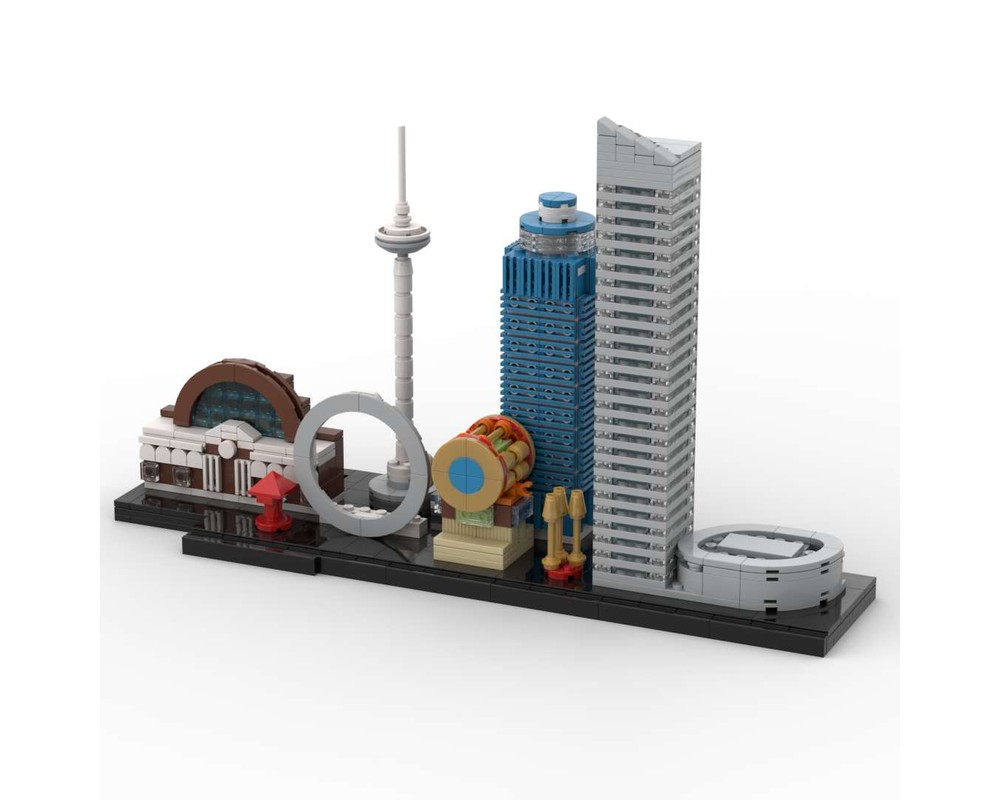 lego architecture skyline