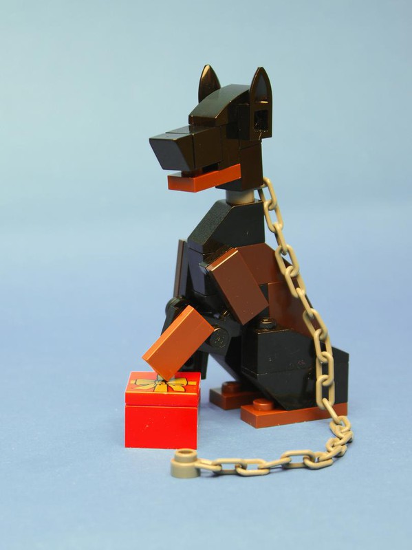 doberman lego