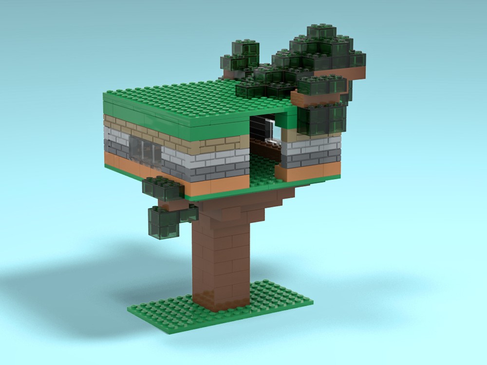 LEGO MOC The Tree House by ender sam Rebrickable Build with LEGO