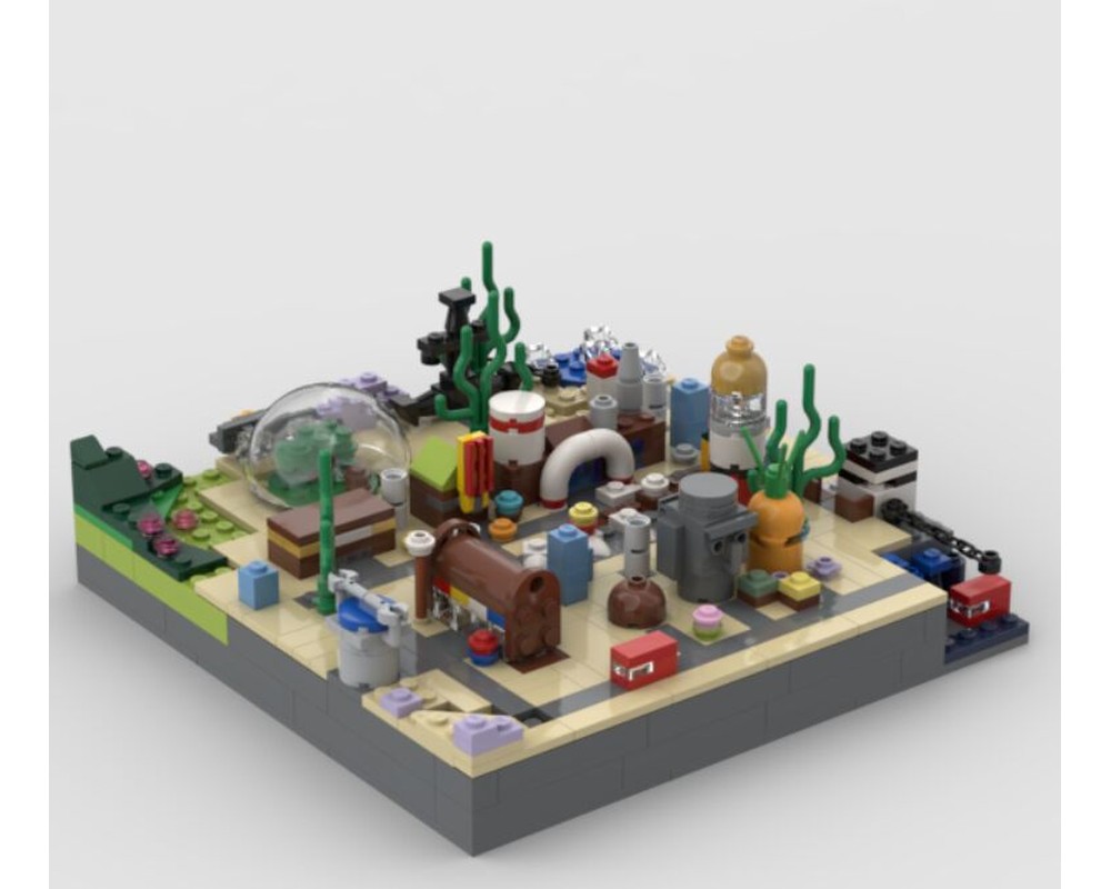 bikini bottom lego set