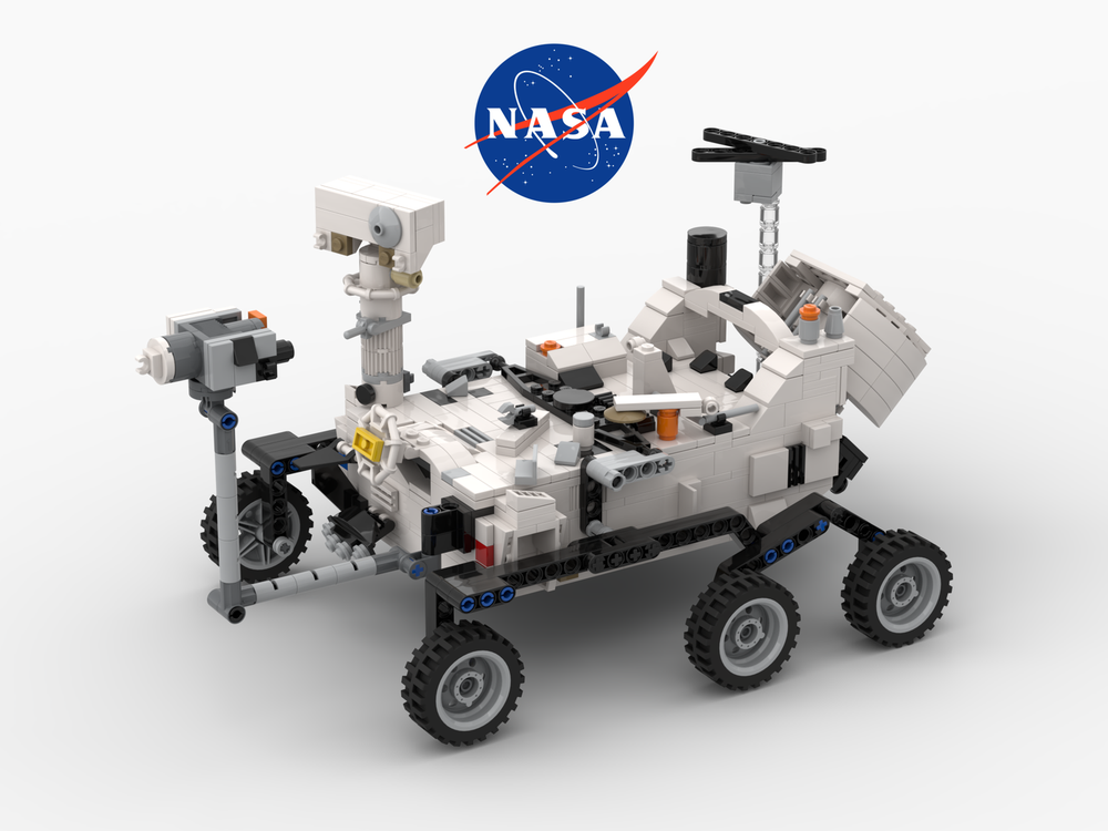 dele Luftpost Praktisk LEGO MOC Perseverance Mars Rover & Ingenuity Helicopter - NASA by YCBricks  | Rebrickable - Build with LEGO