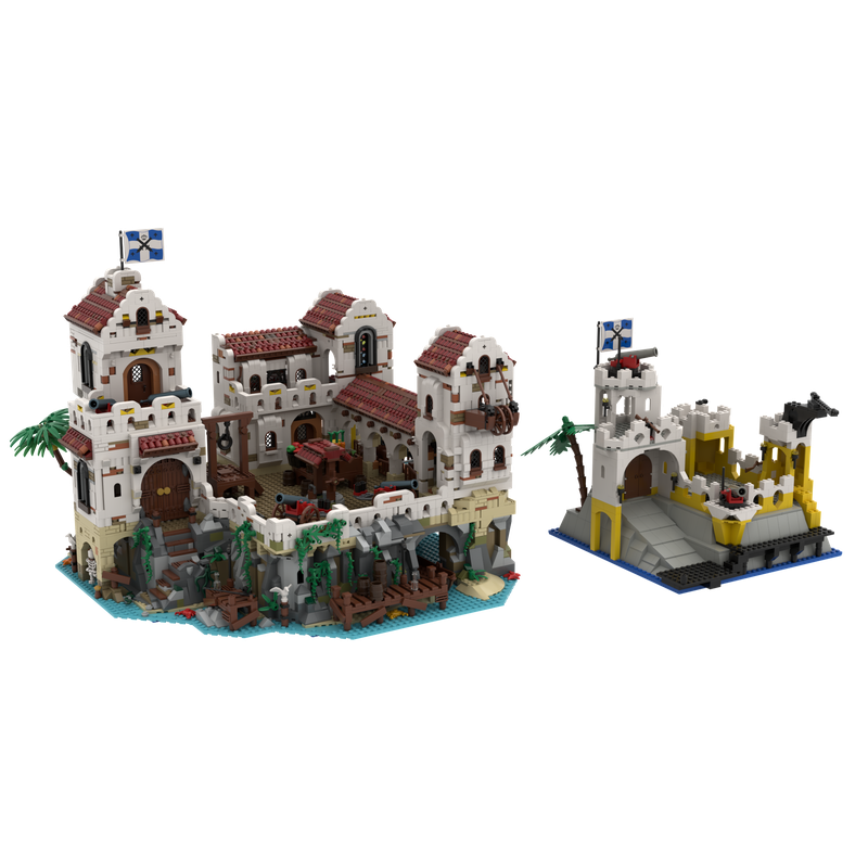 LEGO MOC Eldorado Fortress Pirates of Barracuda Bay by Dream