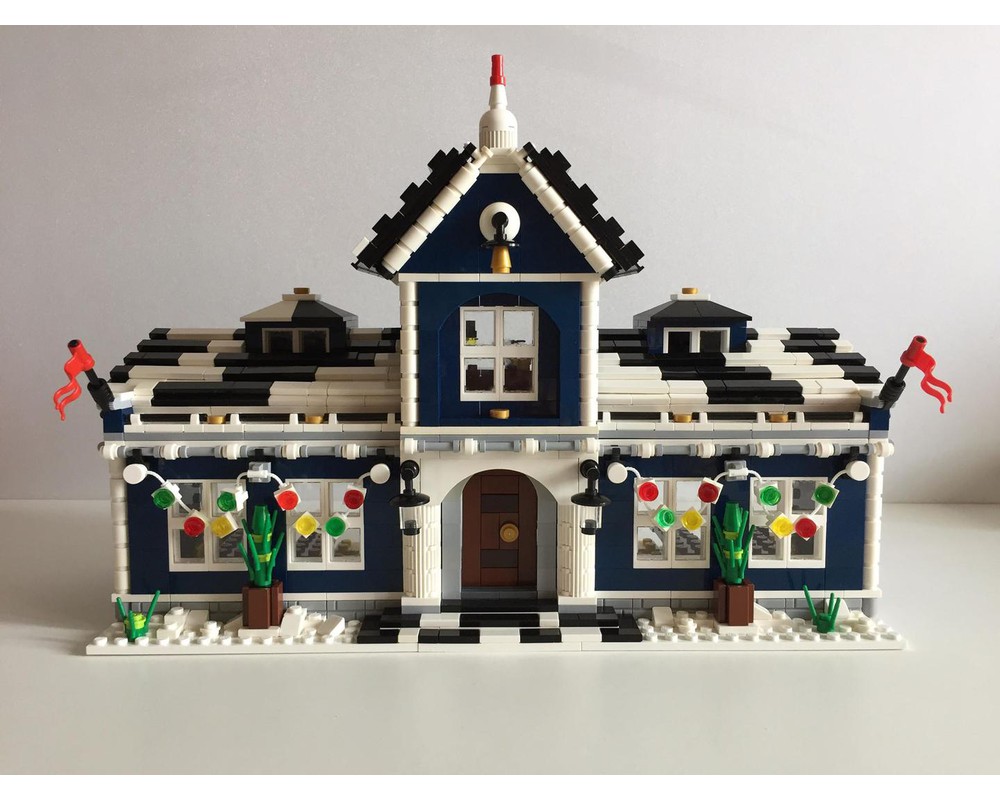 lego winter village moc