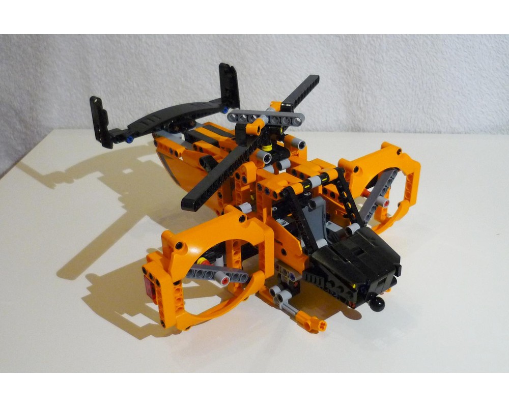 LEGO MOC 42093 Tiltrotor Gyrodyne by Nequmodiva | Rebrickable - Build ...