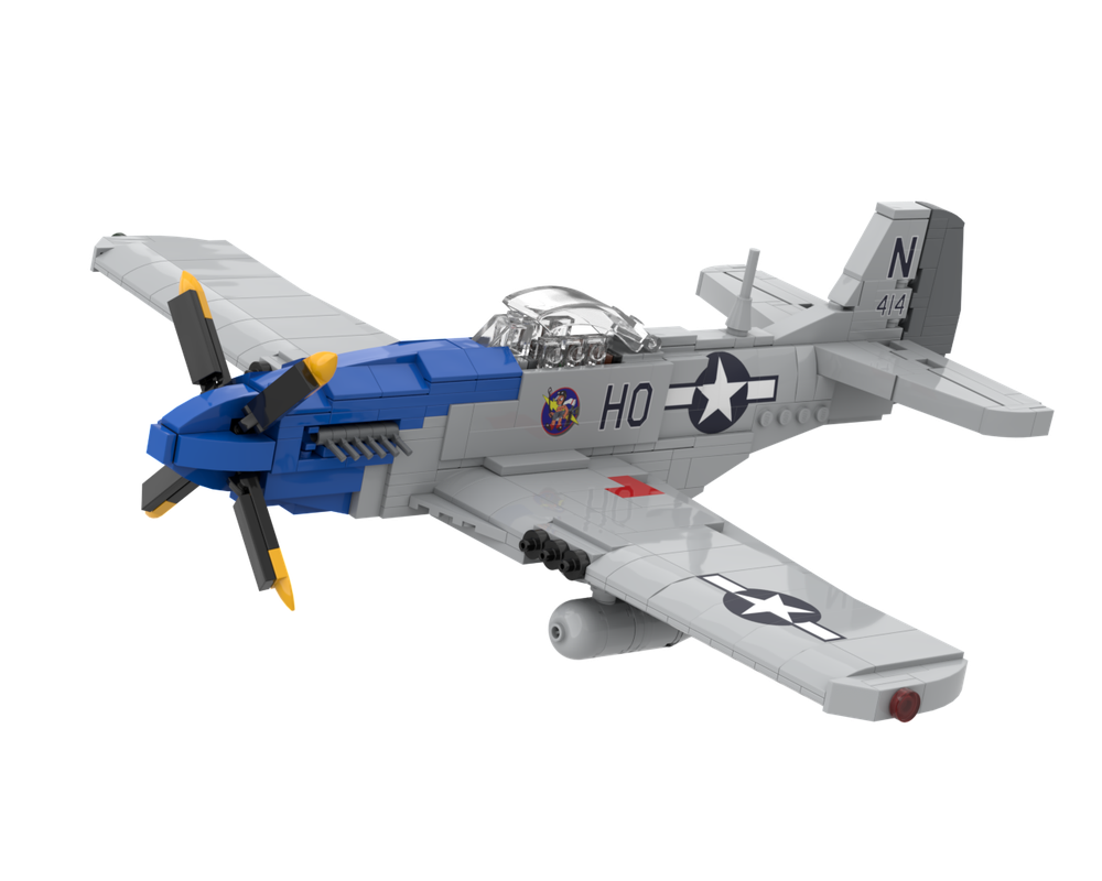 lego p 51 mustang