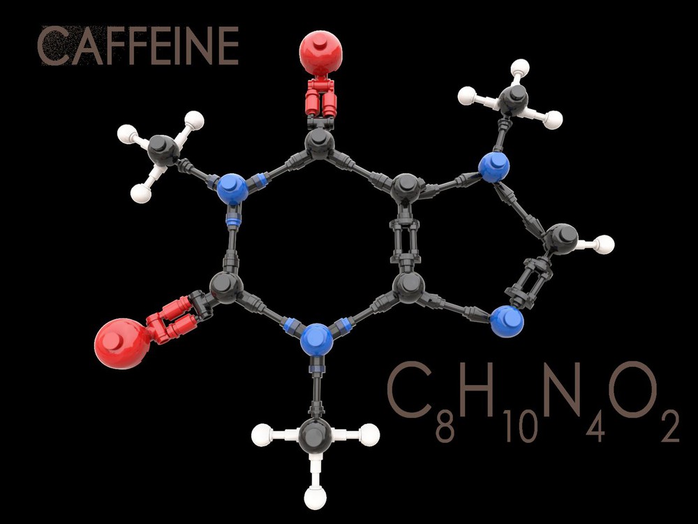 Caffeine, C8H10N4O2