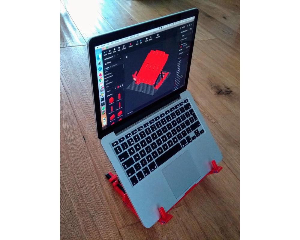 LEGO MOC Laptop stand by HighKing | Rebrickable - Build with LEGO