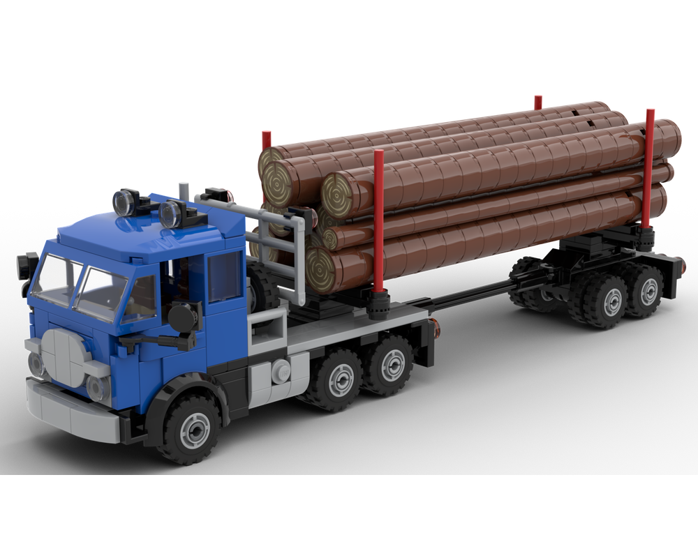 lego logging truck