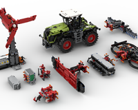 8 attachments for 42054 Claas Xerion 5000 Trac VC