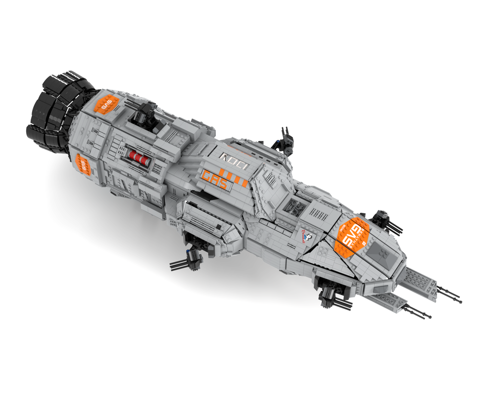 LEGO MOC Rocinante - The Expanse by brickgloria | Rebrickable - Build ...
