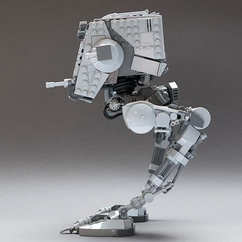 Lego Moc Articulated Sw At-St V2.1 By Gol | Rebrickable - Build With Lego