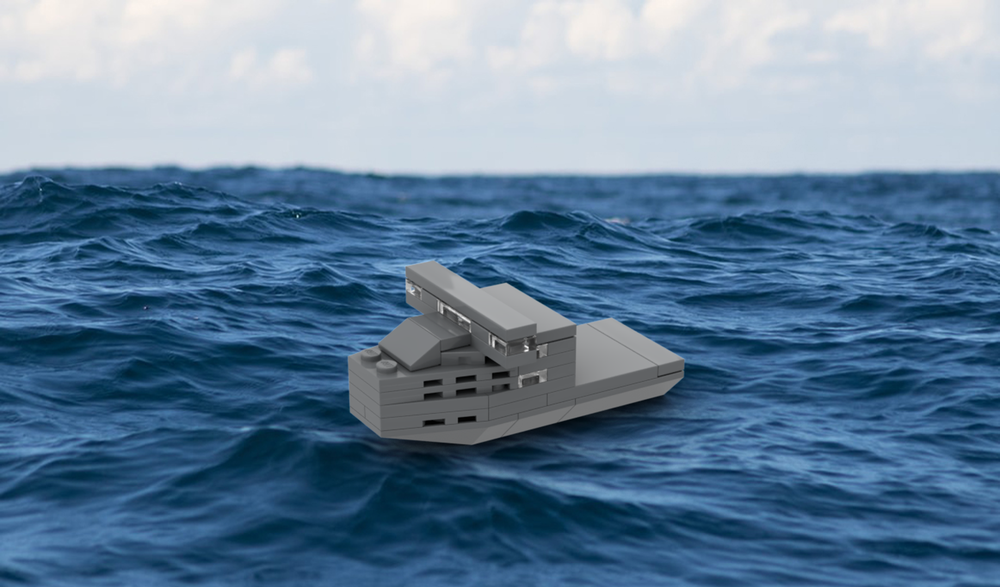 LEGO UNSC Support Ships #1 Instructions / ky-e bricks