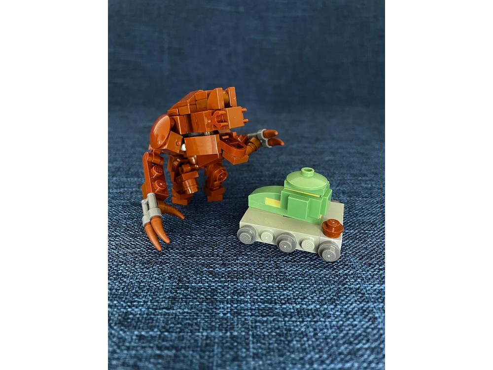 LEGO MOC Rancor by RidgedBrick | Rebrickable - Build with LEGO