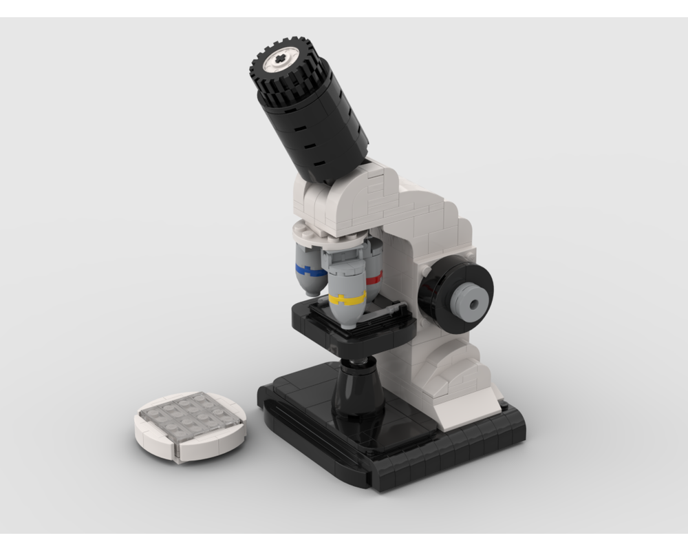 LEGO MOC Microscope by Rebrickable Build with LEGO