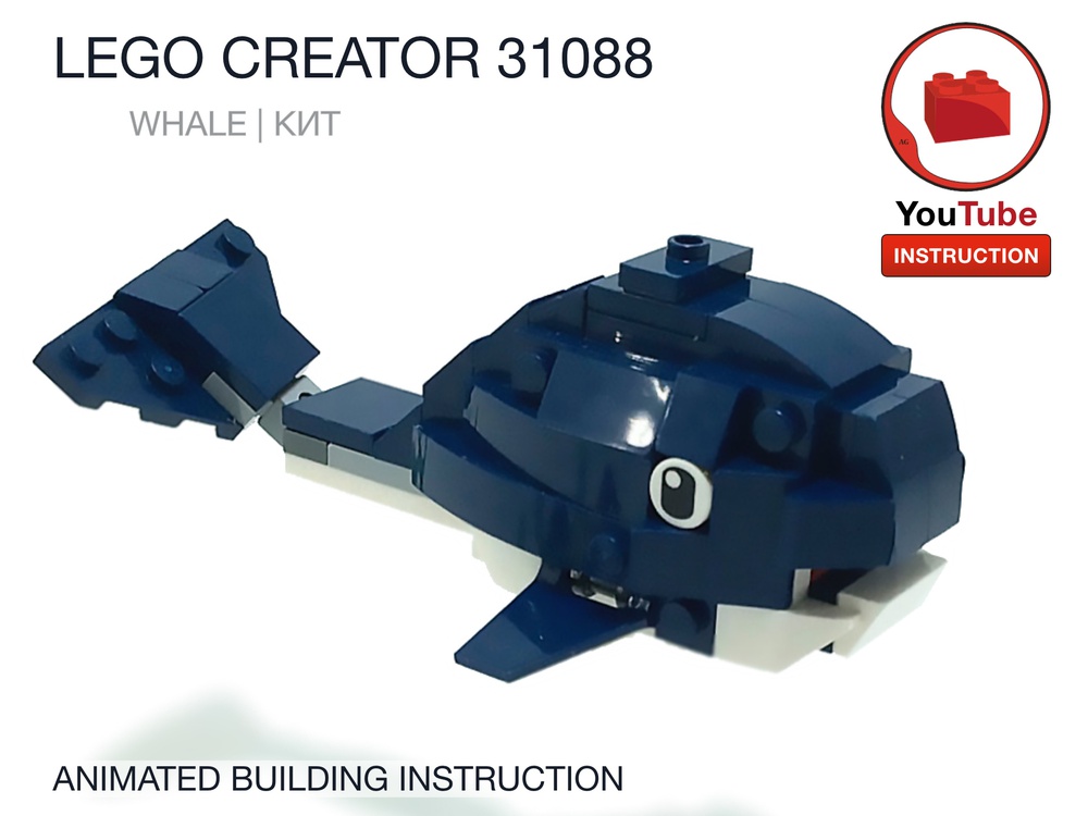 lego com creator whale instructions