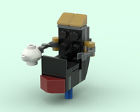Sensei Wu Shoulder Chair - Samurai X Mech (2019) add-on