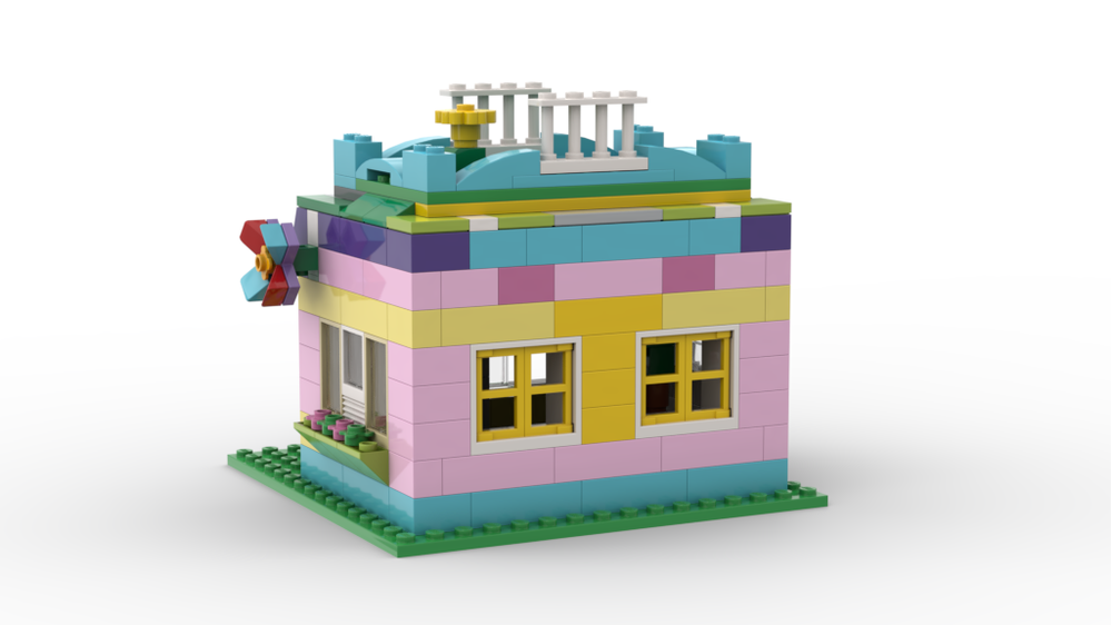 LEGO MOC 10698 Flower shop by Lenarex | Rebrickable - Build with LEGO