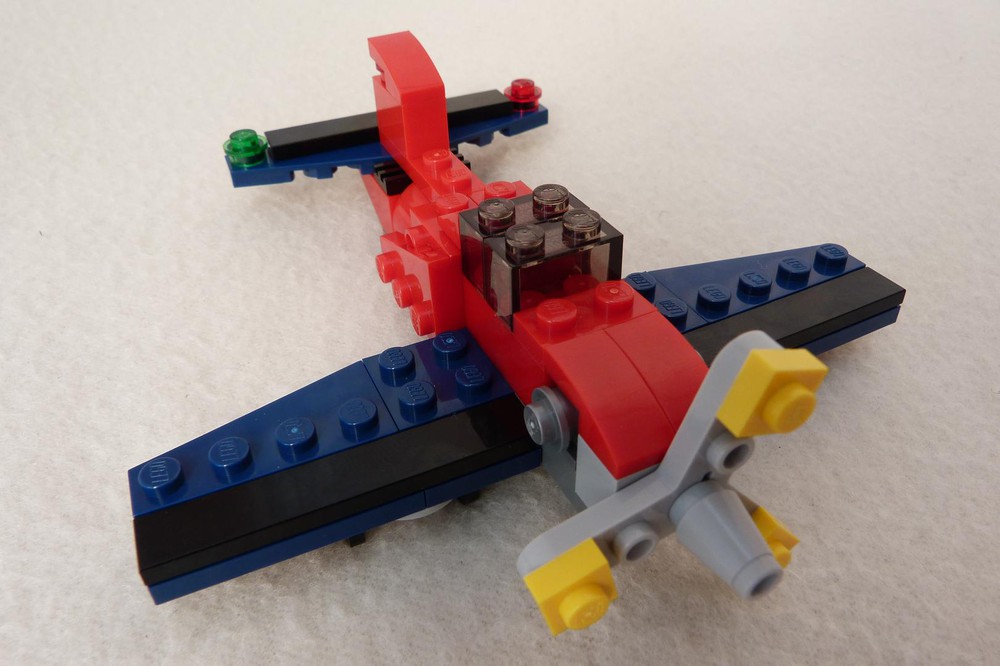 LEGO MOC 31020 Stunt Plane by thekitchenscientist | Rebrickable - Build ...