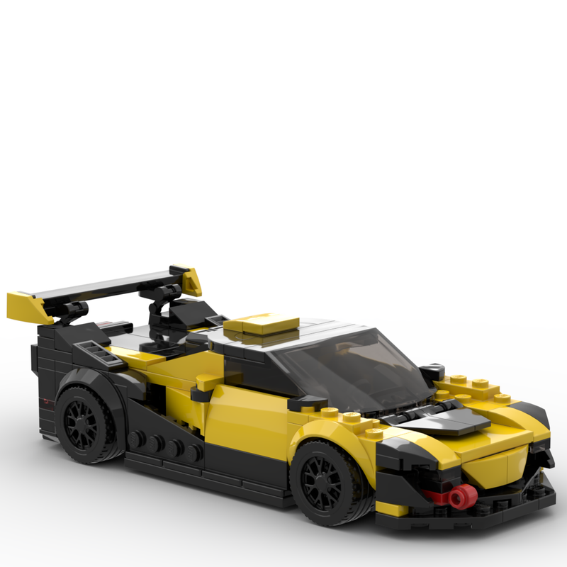 LEGO MOC C25R GT3 Race Car by mcgwerks | Rebrickable - Build with LEGO