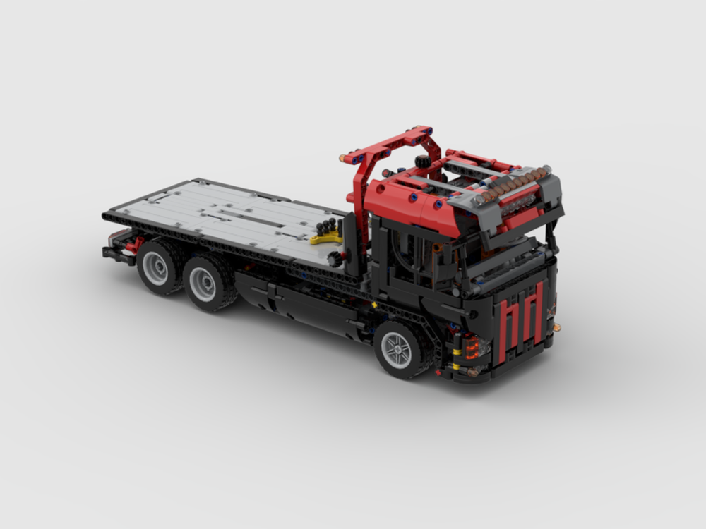 LEGO MOC Rebuild 8109 - Flatbed Truck Agrrrrr Rebrickable - Build with