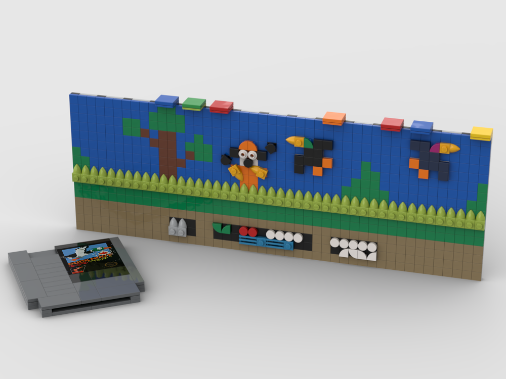 LEGO MOC 71374 Duck Hunt | Entertainment System Alternative Build by BuildMaster | Rebrickable - Build with LEGO