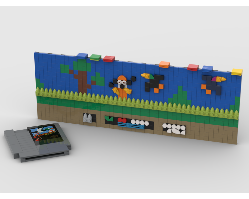 MOC-49649 71374 Duck Hunt | Nintendo Entertainment System Alternative Build