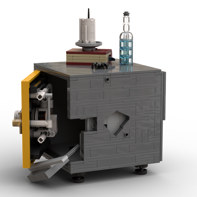 LEGO safe - secret unlock by BrickDesignerNL | Rebrickable - with LEGO