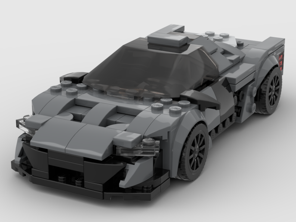 Lego Moc Mclaren P1 By Brickaddiction | Rebrickable - Build With Lego