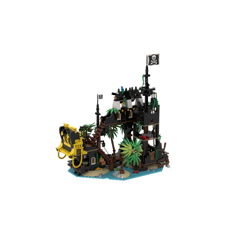 Alternate Build Barracuda Bay Lego 21322 Lego Pirates Of