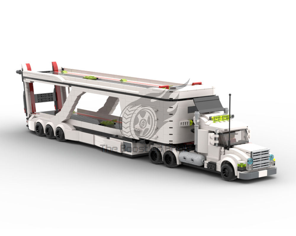 LEGO MOC LT 3 Car Transport Big Rig Truck by legotuner33 | Rebrickable ...