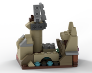 MOC-25430 Quiditch Pitch Bausteine Spielzeug für Harry Potter Hogwarts Castle