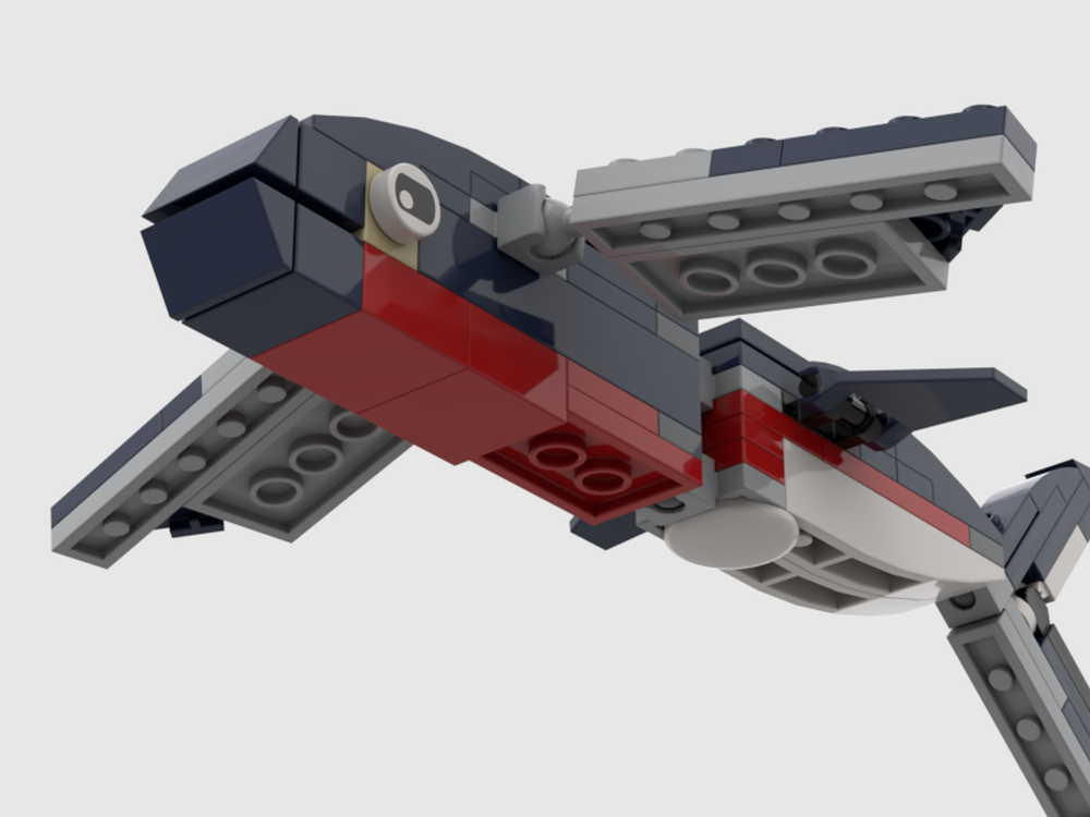 LEGO MOC 31088 - Flying Fish by Seabie | Rebrickable - Build with LEGO