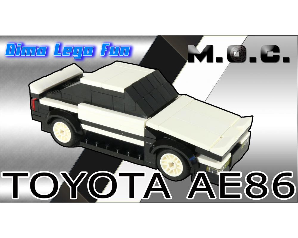 Лего ae86 toyota