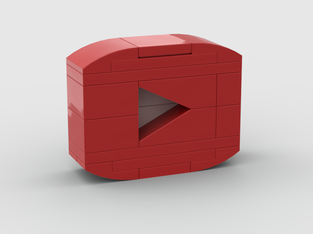 LEGO MOC  Play Button by ethank