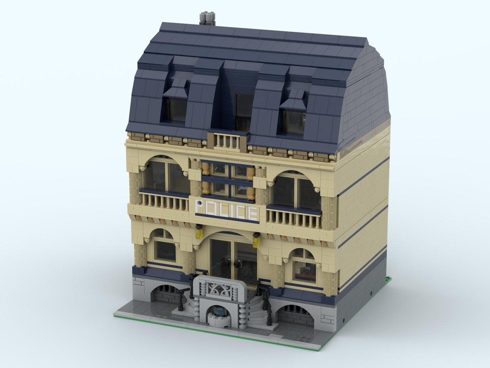 LEGO MOC Historical Police Station by Der Noppenbotschafter ...