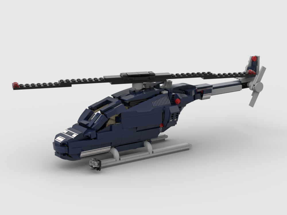 LEGO MOC 10265 - Helicopter by KlintIsztvud | Rebrickable - Build 