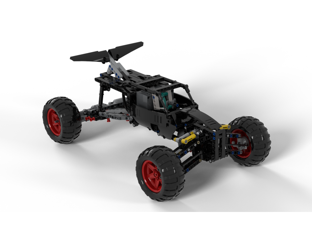 LEGO MOC FBB (Fast Black Buggy) by Toucanx | Rebrickable - Build with LEGO