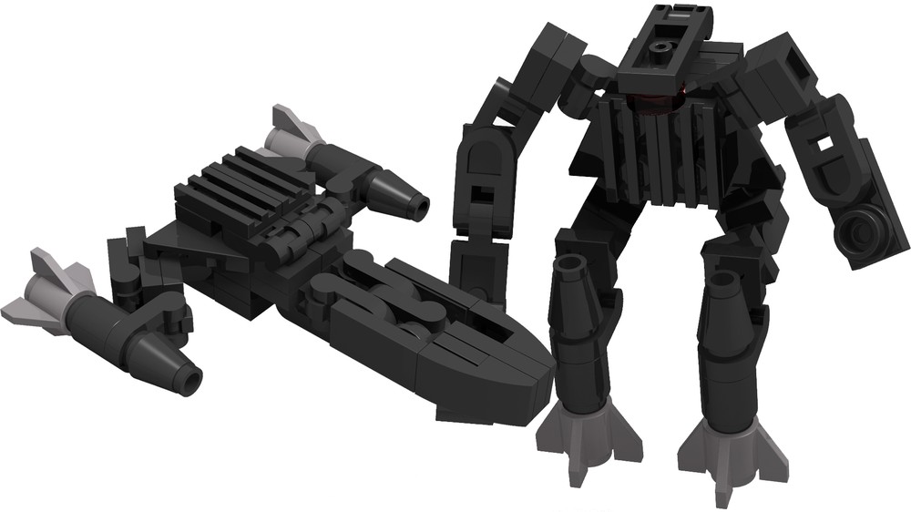 LEGO MOC-50257 Transformers Movie ROTF Jetfire Mini Mecha by ...