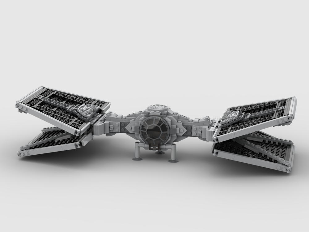 MOC Outland TIE Fighter by sydney.lin12 | Rebrickable - with LEGO
