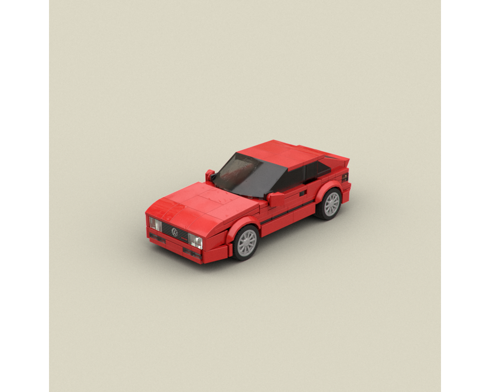 Lego Moc Vw Corrado Red By Truncate Rebrickable Build With Lego