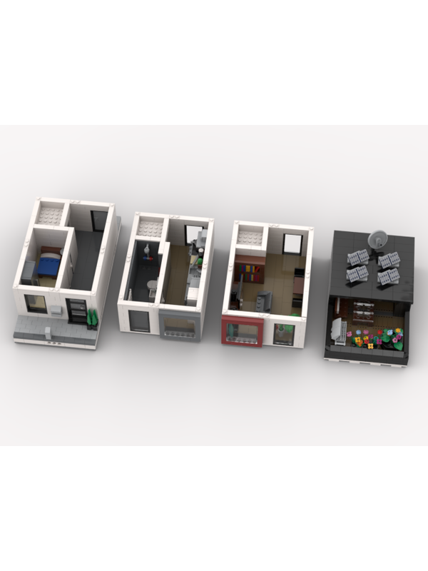 LEGO MOC-50370 Modern Modular Building by Chricki | Rebrickable