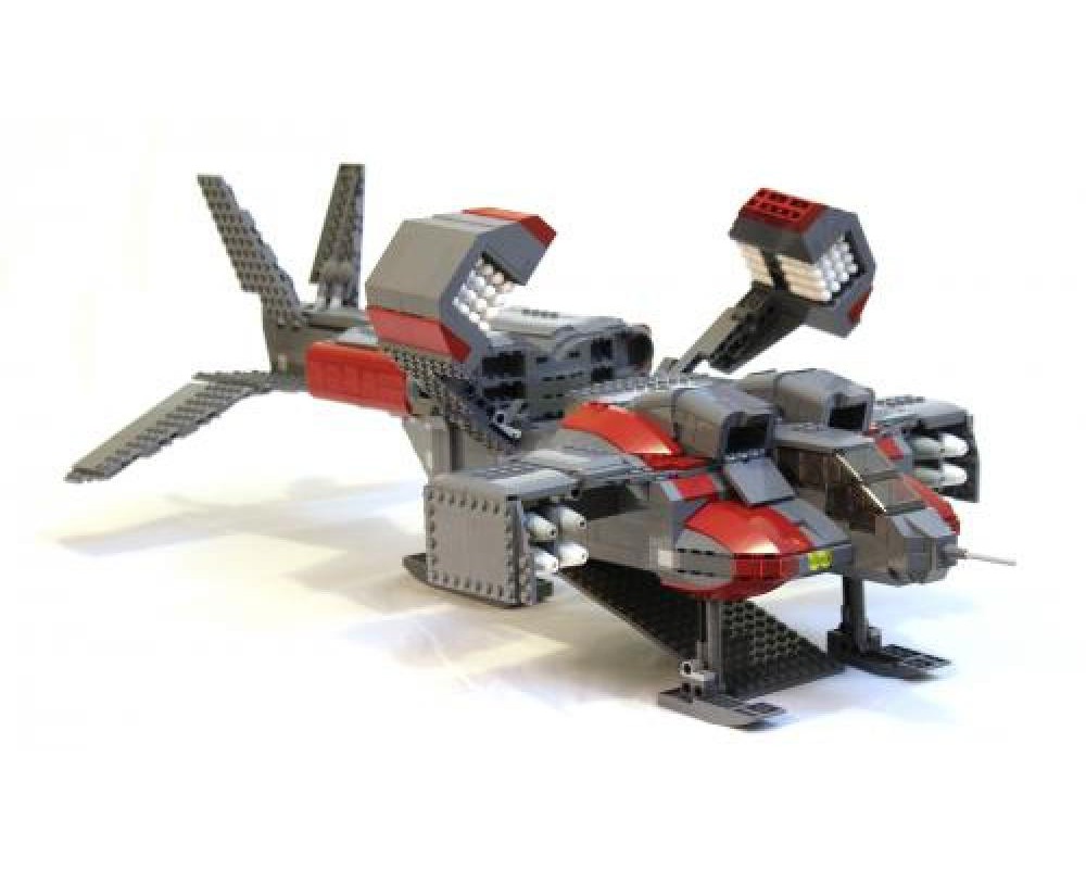 LEGO MOC Dropship by Schlumpy | Rebrickable - Build with LEGO