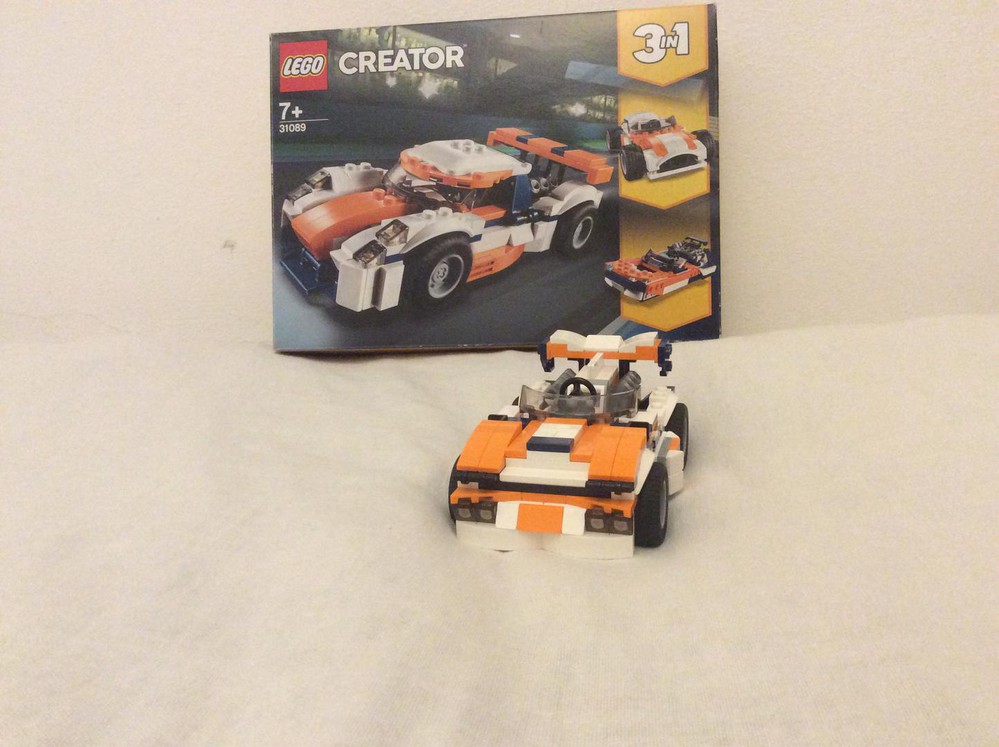 Lego Moc 31089 90's Intermediate Supercar By Legoford 