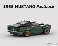 1968 Mustang Fastback 8 stud MOD