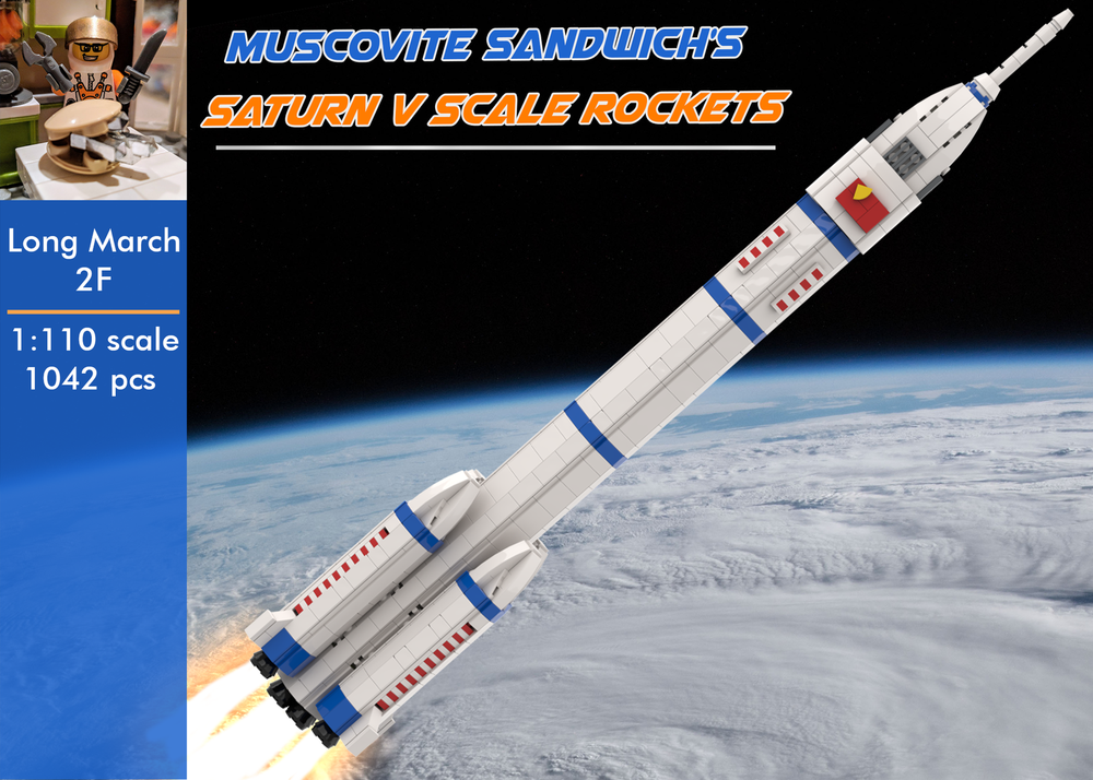 lego saturn v scale