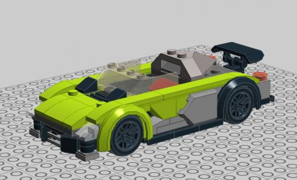 LEGO MOC Le Mans LMP-2 racecar by Keep On Bricking | Rebrickable ...